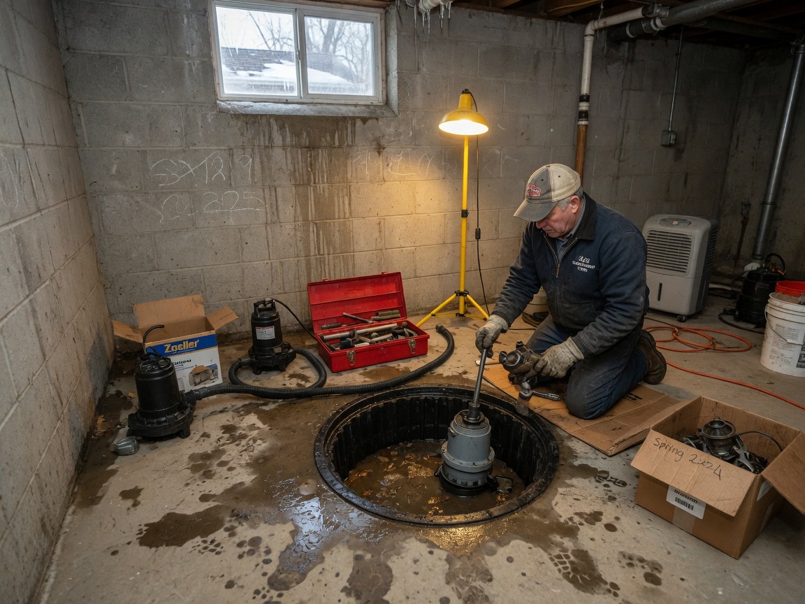 Sump Pump in Old West End